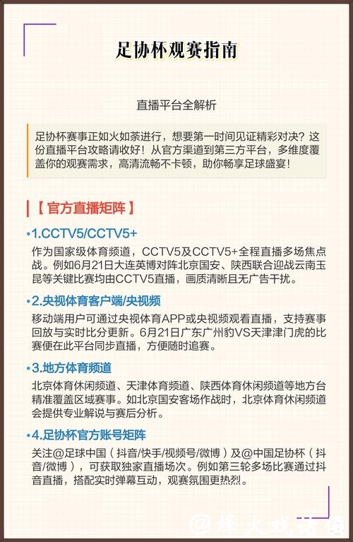 2026世界杯比赛直播平台全攻略与观赛指南